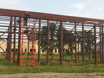 Демонтаж склада без сохранения площадью 450 м.кв. в г.Барановичи. Работы выполнены за 2