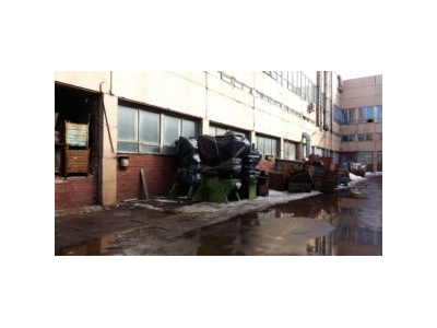 Демонтаж прессов кривошипных на территории завода МЗВТ 