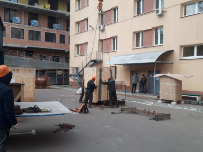 Такелаж медицинского оборудования 