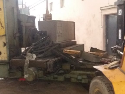 Демонтаж оборудования ЗАО «Оптрон » весом более 170 тонн