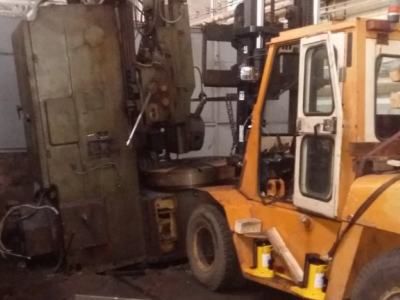 Демонтаж оборудования ЗАО «Оптрон » весом более 170 тонн
