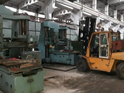 Такелаж и перевозка без разбора станков общим весом весом 40 тонны