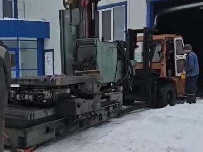 Перевозка станка токарного с ЧПУ модели TNC-30 габаритами 1.8х4.3х2.2 мм в кол-ве одной единицы 5,8т