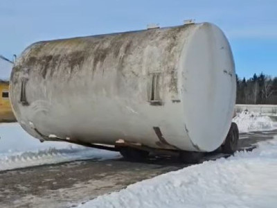 Перемещение емкостей (3х25м3, 2х50м3) в здание и установка на площадку. Смолевичский район.