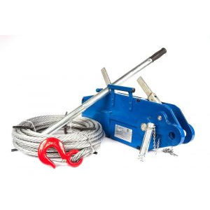 Монтажная лебедка тяговая такелажная